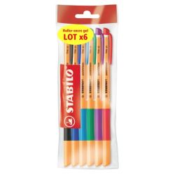 Stabilo 6 Roller Gel Point Vi