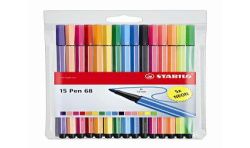 Stabilo 15Feut.Pen68 Dt 5 Fluo