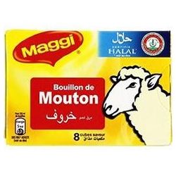 Maggi Tablette 8X10G Bouillon Mouton Halal