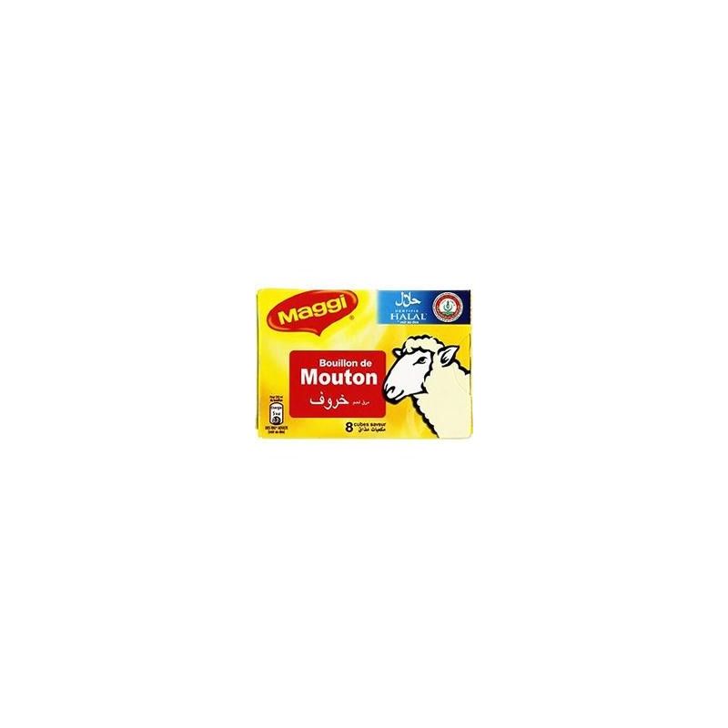 Maggi Tablette 8X10G Bouillon Mouton Halal