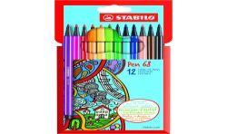 Stabilo 12 Feutres Pen 68