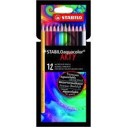 Stabilo 12 Cray.Aquacolor Arty