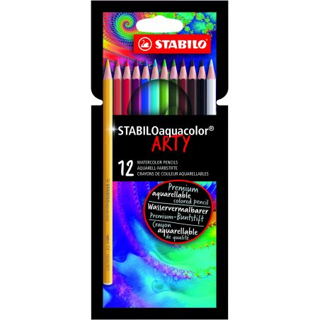 Stabilo 12 Cray.Aquacolor Arty