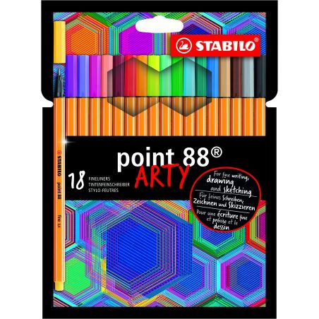 Stabilo 18Feutr. Point 88 Arty