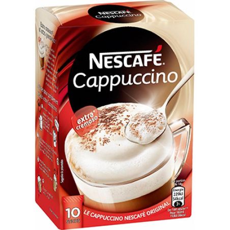Nescafé Café Sticks Cappuccino : Les 10 De 14 G