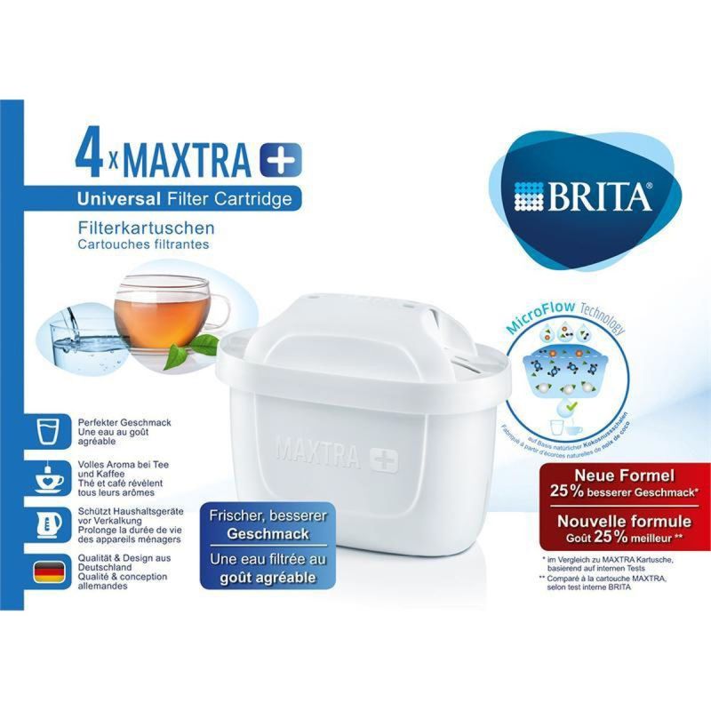Brita Pack De 4 Cartouches Filtrantes Maxtra+ 1023124