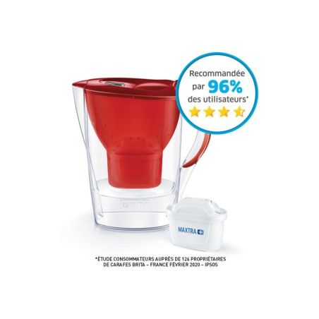 Brita Carafe Marella Rouge M.+