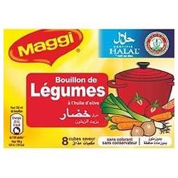 Maggi Tablette 84G Bouillon De Legumes Halal