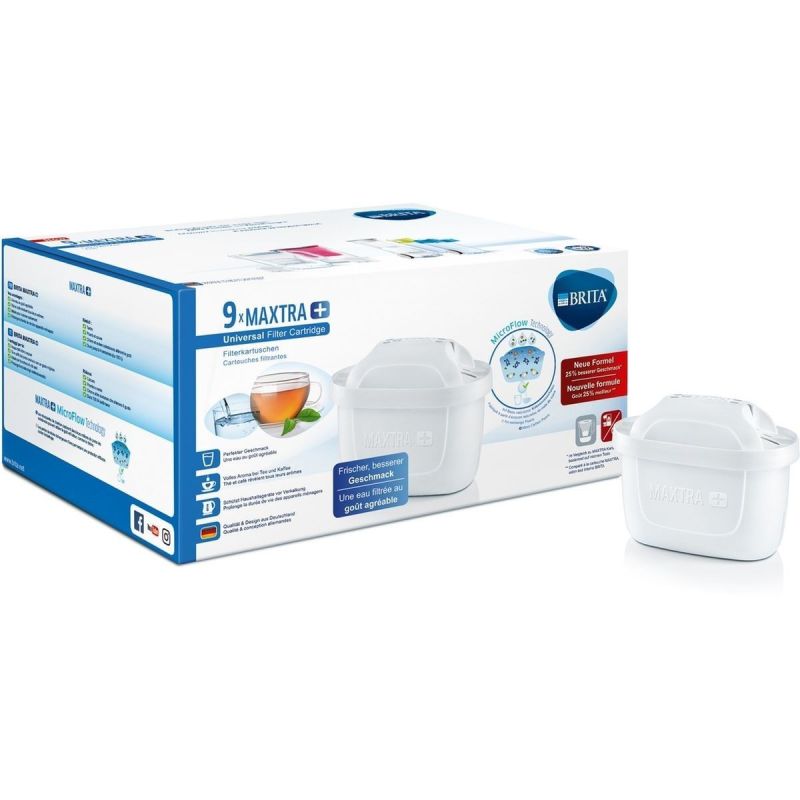 Brita Pack De 9 Cartouches Filtrantes Maxtra+ 1026104