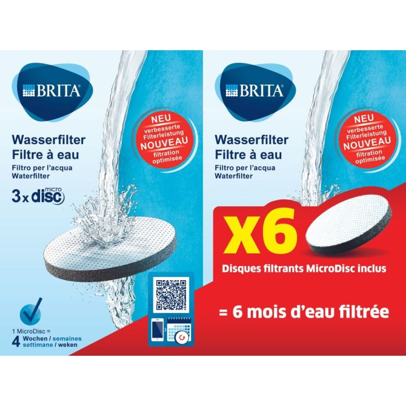 Brita Pack 6 Microdiscs