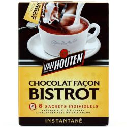 Van Houten 160G 8 Sachet Chocolat Bistro