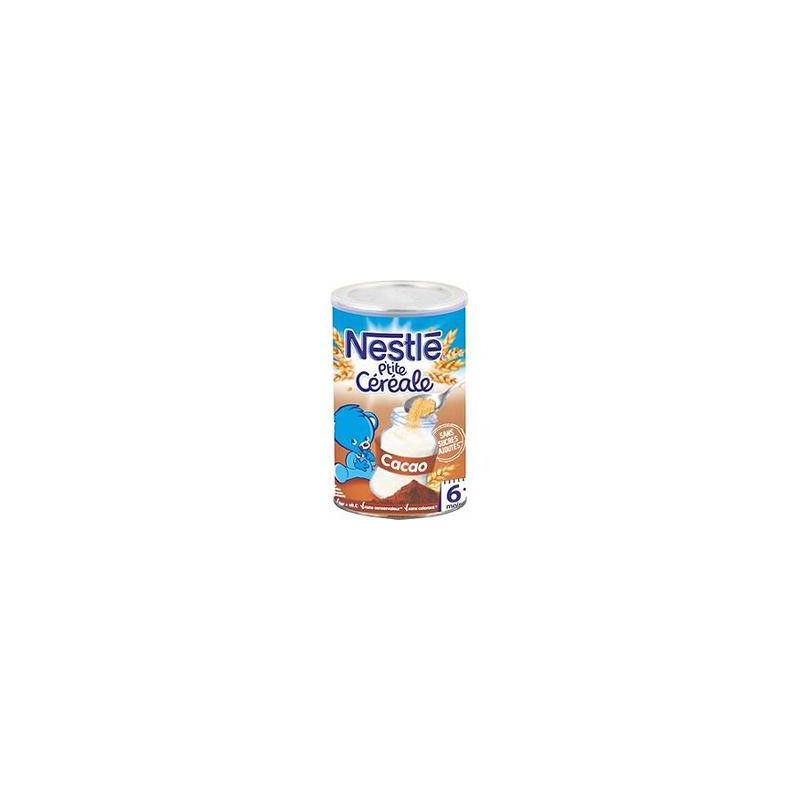 Nestlé Céréales Bébé +6 Mois Cacao : La Boite De 400G
