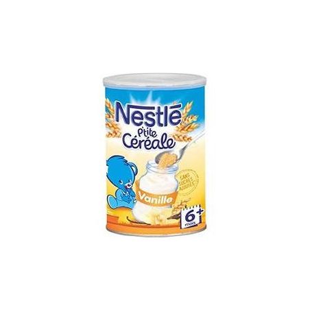 Nestlé Céréales Bébé +6 Mois Vanille : La Boite De 400G