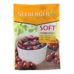 Seeberger 125G Cranberries Tendres Seeb.