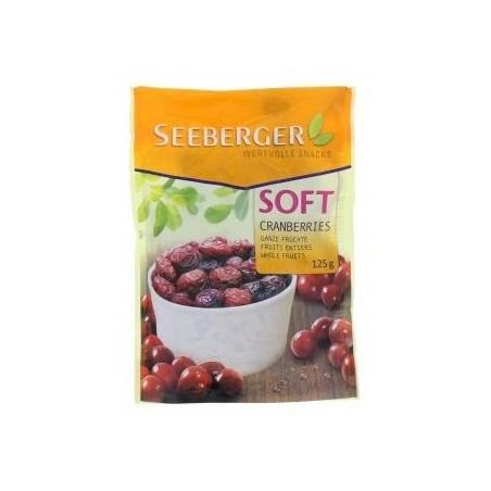 Seeberger 125G Cranberries Tendres Seeb.