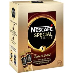 Nescafé Café Special Filtre Soluble : Les 25 Sticks De 2 G