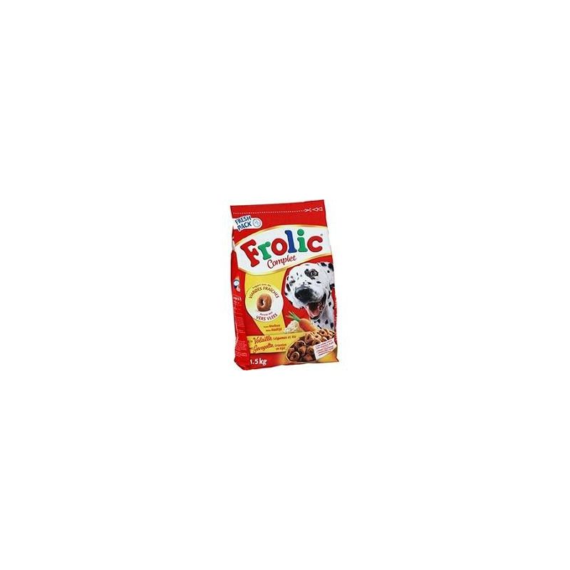Frolic Croquettes À La Volaille, Légumes, Riz 1.5Kg