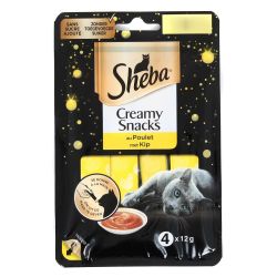 Sheba Creamy Snack Plt 4X12G