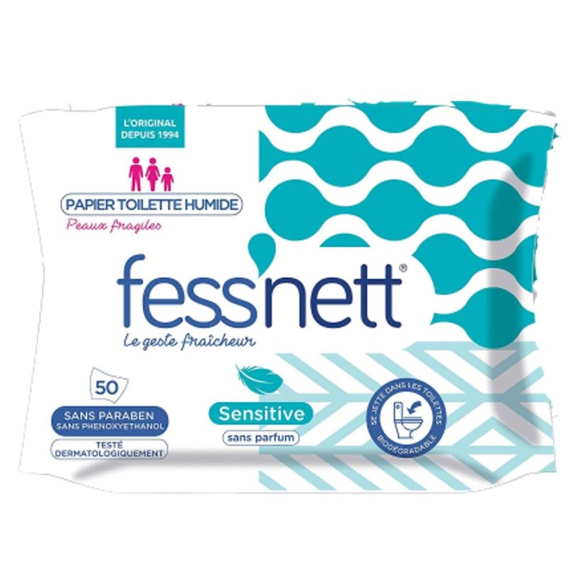 Fess'Nett Fess Nett Ph Humide Sensitx50