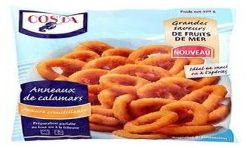 Costa Anneaux Calamar Pan.400G