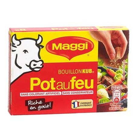 Maggi Bouillon Pot Au Feu : La Boite De 8 - 80G