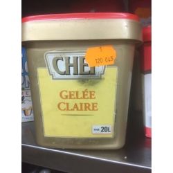 Chef 1Kg Gelee Claire 20L