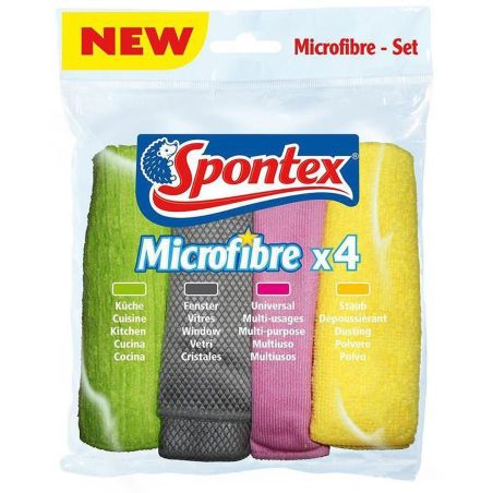 Spontex Lavettes Microfibrex4