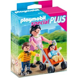 Playmobil Playmo Maman Avec Enf Et Lando