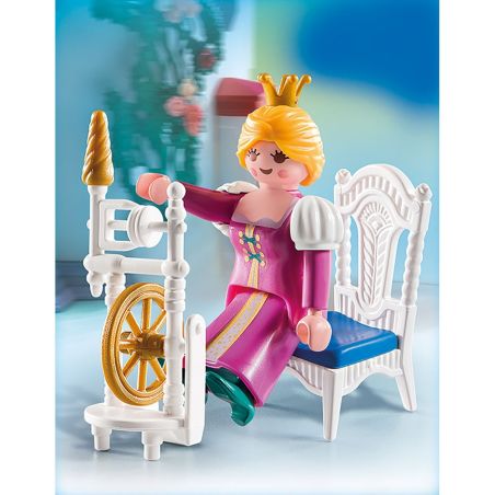 Playmobil Playmo Princesse Avec Rouet