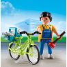 Playmobil Playmo Bricoleur Et Velo