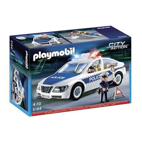 Playmobil Playmo Voiture Police Avc Lum