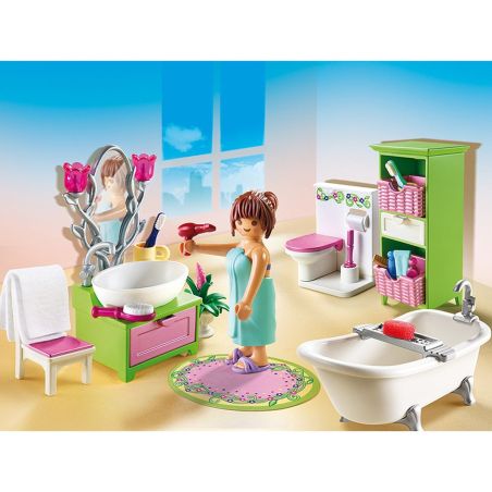 Playmobil Playmo Sdb Et Baignoire