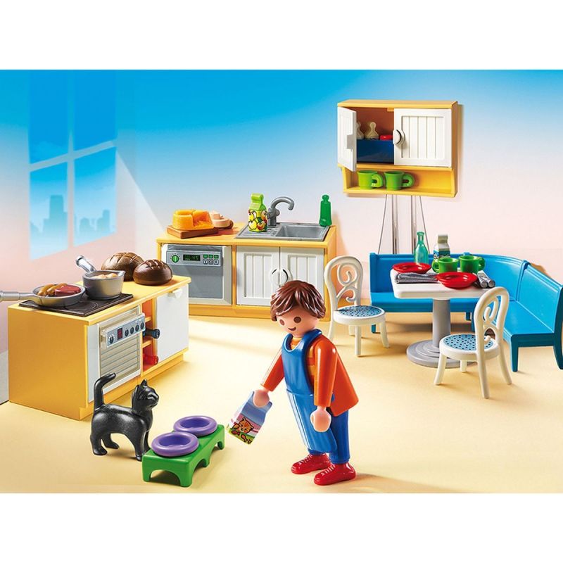 Playmobil Playmo Cuisine Avec Coin Repas