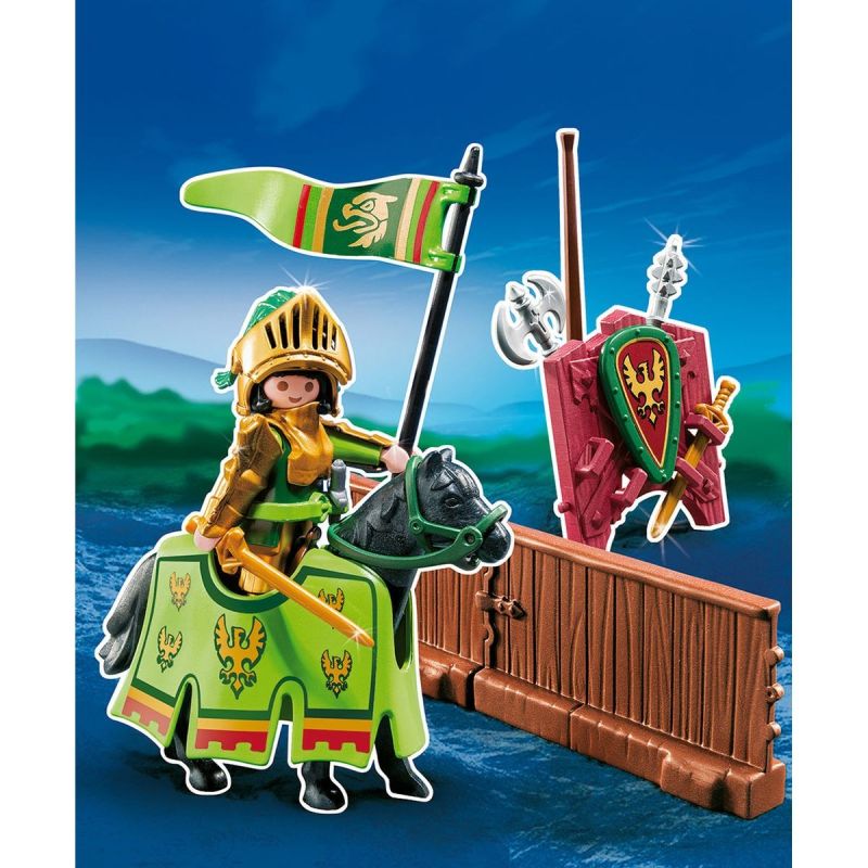 Playmobil Piste De Joute Chevalier Aigle