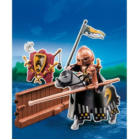 Playmobil Piste Joute Chevalier Cheval