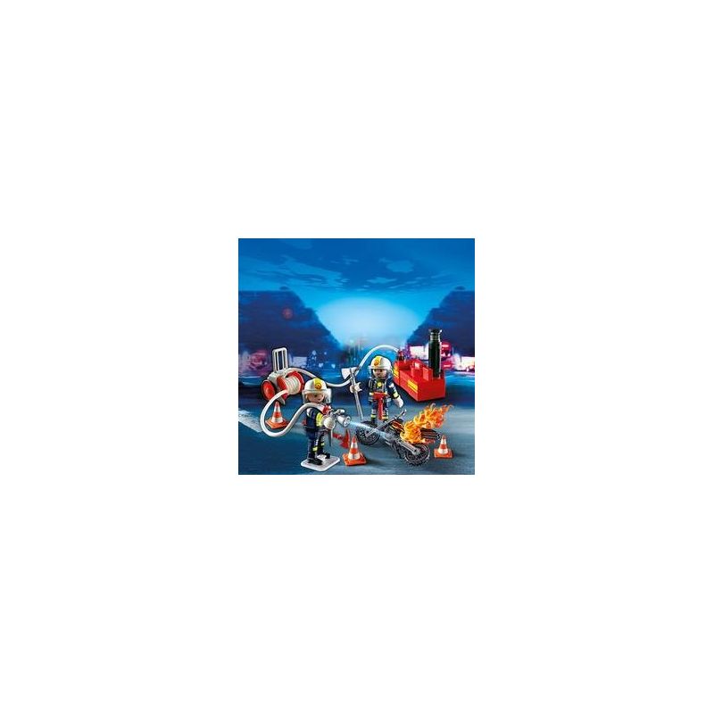 Playmobil Playmo Pompiers Ac Lance A Inc