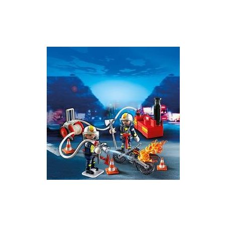 Playmobil Playmo Pompiers Ac Lance A Inc