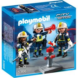 Playmobil Playmo Unite De Pompiers