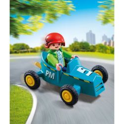Playmobil Playmo Enfant Avec Kart