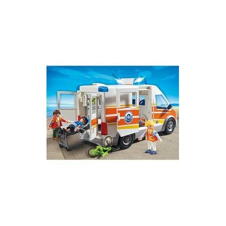 Playmobil Ambulance Avec Secouristes