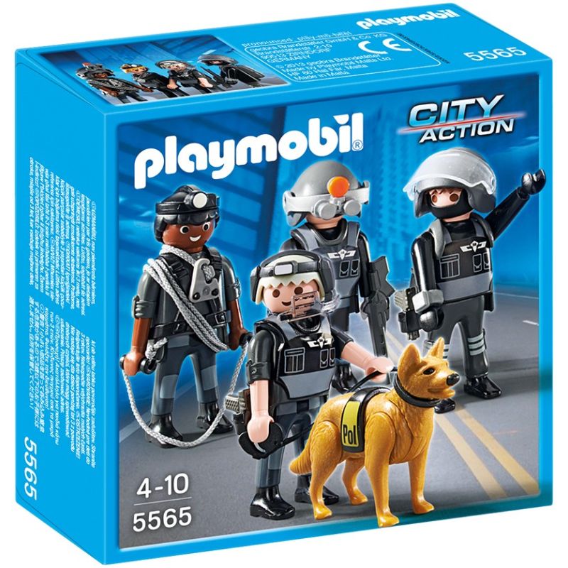 Playmobil Playmo Commando Des Forces Spe