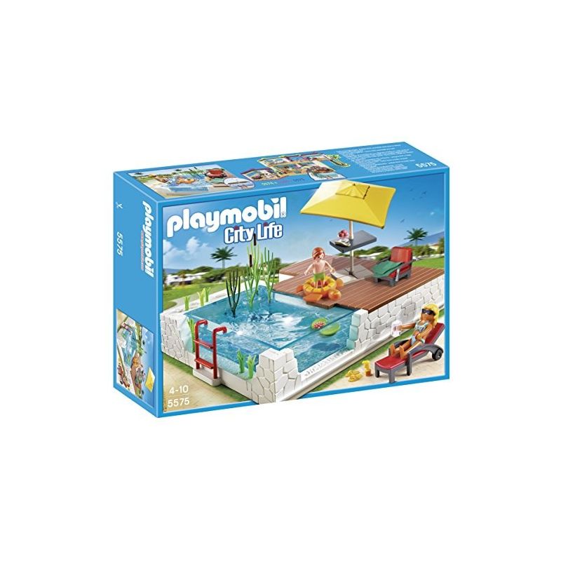 Playmobil Playmo Piscine Avec Terrasse