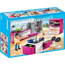 Playmobil Playmo Cuisine Avec Ilot