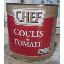 Chef 2,5Kg Coulis Tomate
