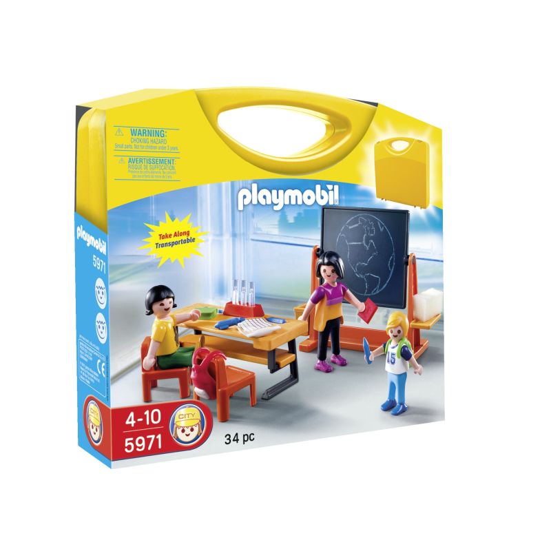 Playmobil Playmo Valisett Maitre Et Elev