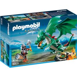 Playmobil Chevalier Ac Grand Dragon Vert