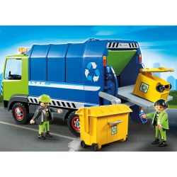 Playmobil Playmo Camion Recycl Ordures