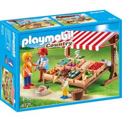 Playmobil Playmo Marchand Ac Etal Legum