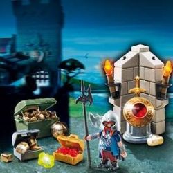 Playmobil Playmo Gardien Du Tresor Roy