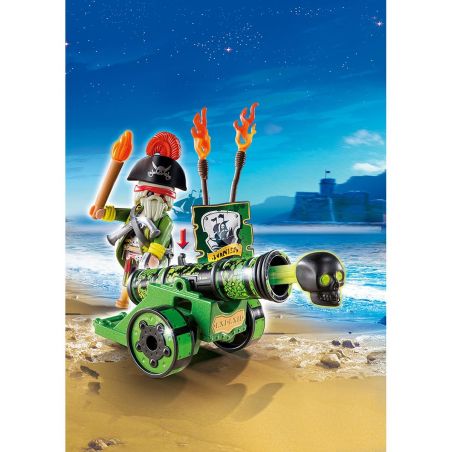 Playmobil Playmo Capt Pirate Avec Canon